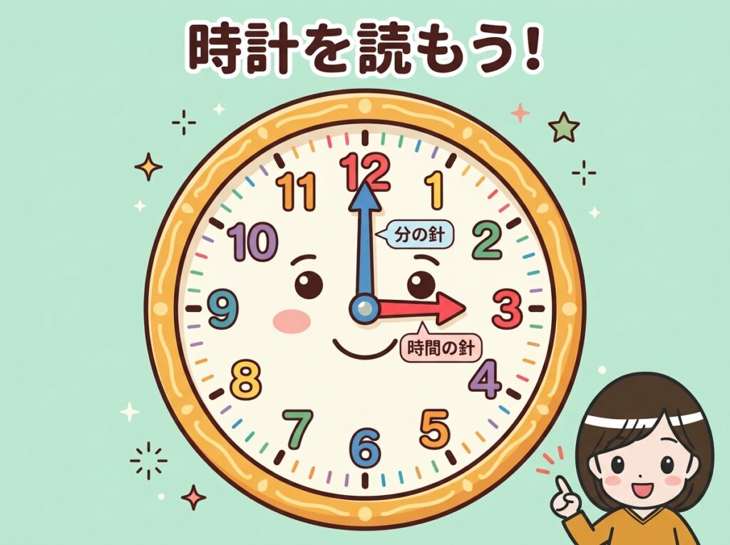 小学生 時計 読み方 教え方